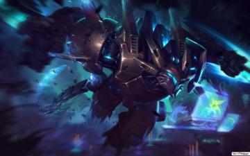 League Of Legends Lol Mecha Rengar HD Wallpaper