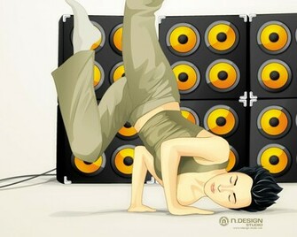 Hip Hop Style Wallpaper Stock Photos