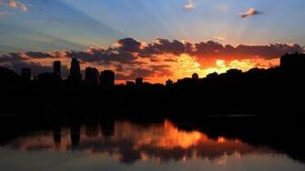 America City Morning North Wallpaper HD