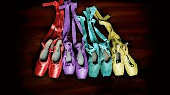 Pointe Shoes Ballet Wallpaper