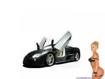 Desktop Wallpaper S Concept Car And Girl High Resolution