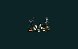 Food Minimalistic Funny Scarecrow Wallpaper