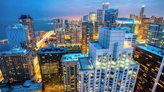 Skyscrapers Night City Skyscraper Window Q Wallpaper Background