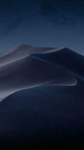 Wallpaper Macos Mojave Night Dunes Wwdc 4k Os