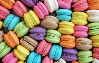 Wallpaper Sweets Dessert Raznotsvet Macaron Macaroon