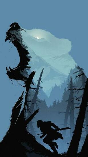 Silhouette Movie Poster The Revenant Wallpaper