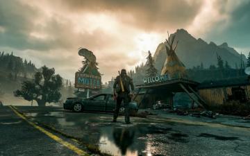Days Gone Motel Video Game Wallpaper Dual