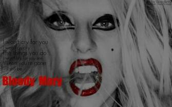 Born This Way Wallpaper Bloody Mary Lady Gaga