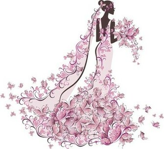 Wedding Vector Background People
