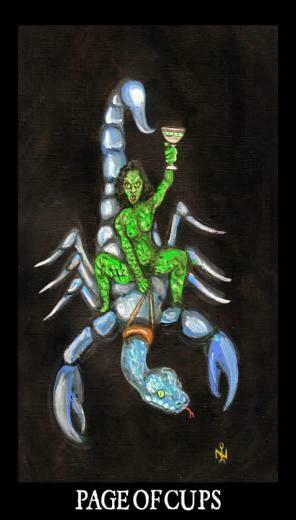 Of Cups Esoteric And Occult Luciferian Tarot Cards Wallpaper Image