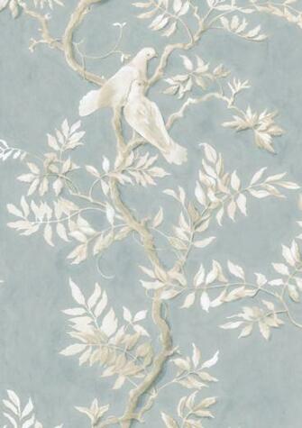 Doves Wide Width Wallpaper