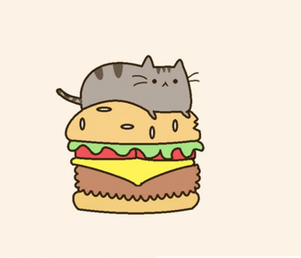 Pusheen Mustache The Cat By
