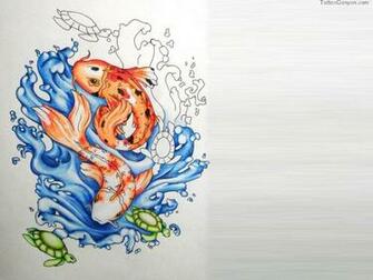 Coy Fish Wallpaper