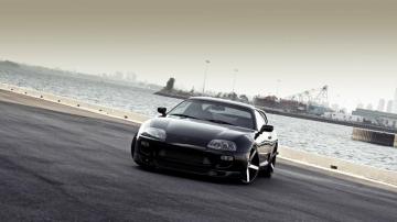 Black Red Dock Cars Sports Toyota Outdoors Vehicles Supercars