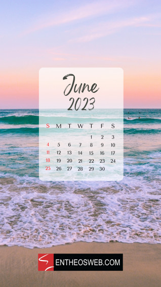 June Calendar Phone Wallpaper Entheosweb