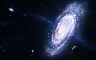 Galaxy Screen HD Wallpaper Sky Planets