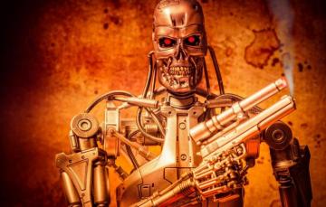 Wallpaper Toy Robot Figurine Terminator T Image For