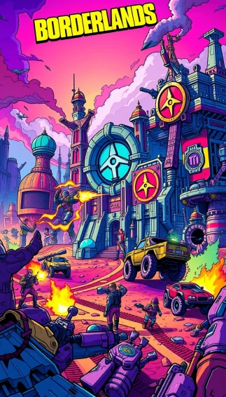 Borderlands Mobile Wallpaper
