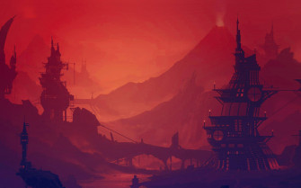 Red Anime Wallpaper