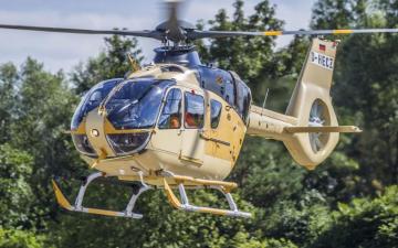 Wallpaper Eurocopter Ec135 Civil Aviation Flight