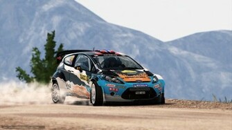 Wallpaper Wrc Rally Mountain Cars Desktop