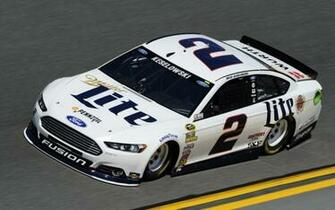 Name Brad Keselowski At Nascar Daytona Ford Fusion Wallpaper