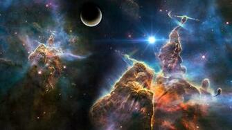 Pillars Of Creation Wallpaper HD Background