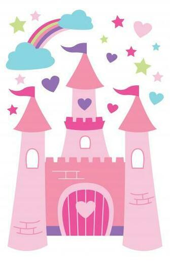 Princess Castle Wall Mural
