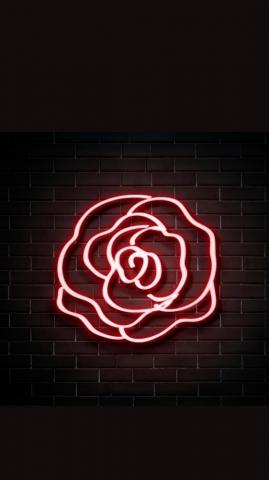 Neon Red Aesthetic Wallpaper For iPhone Bridal Shower