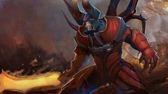 Lucifer The Doom Dota Hero Game HD Wallpaper Full Size