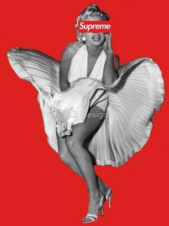 Marilyn Monroe X Supreme By Agbdesign
