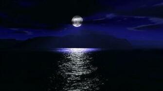 Abstract Night Moon HD Wallpaper