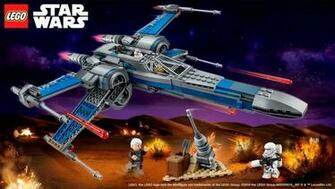 Resistance X Wing Fighter Star Wars Wallpaper Lego