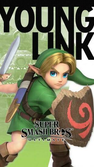 Super Smash Bros Ultimate Young Link Wallpaper Cat With Monocle