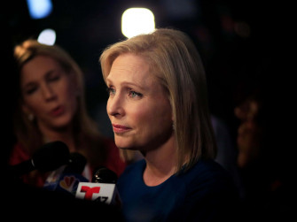 Kirsten Gillibrand Serious Inter Wallpaper