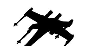Star Wars X Wing Fighter Svg Crafting Silhouette