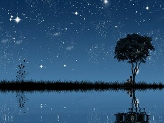 Starry Night Sky Wallpaper