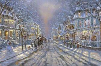 Cape May Christmas Wallpaper