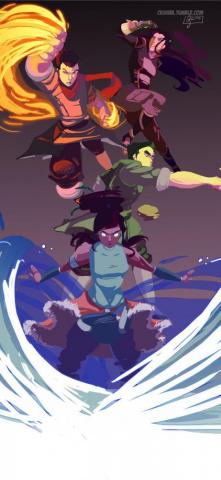 Illustration Anime Ics Avatar The Last Airbender iPhone