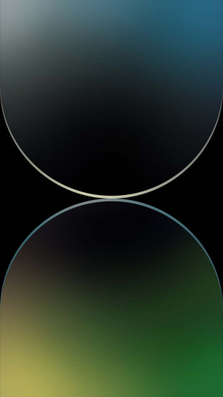 iPhone Pro Max Green Gradient Wallpaper
