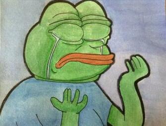 Pepe The Sad Frog But With Wrong Colors By Ghostdime