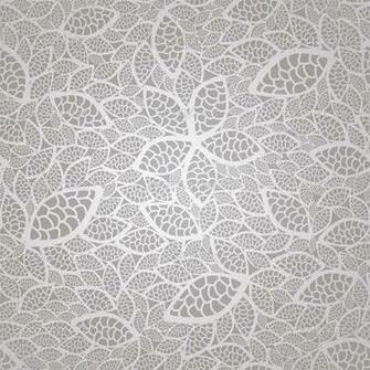 Lace Patternseamless Vintage Silver Leaves Wallpaper Pattern