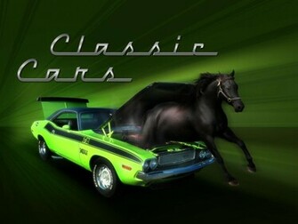 Of Classic Muscle Car Wallpaper HD