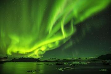 Aurora Lights Photo Green Image