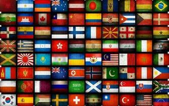 Spain Flag Korea Vietnam Russian Canadian
