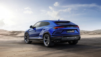 Desktop Wallpaper Rear Sports Car Lamborghini Urus 4k HD