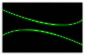 Green Neon Light HD Desktop Wallpaper Widescreen High Definition