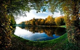 Frames Lakes Wallpaper Autumn Desktop