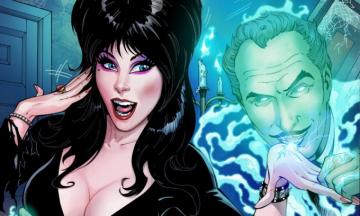 Elvira Teams Up With The Ghost Of Vincent Price In New Comic