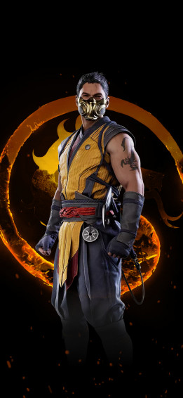 Mortal Kombat Scorpion iPhone Wallpaper By Ozyajami